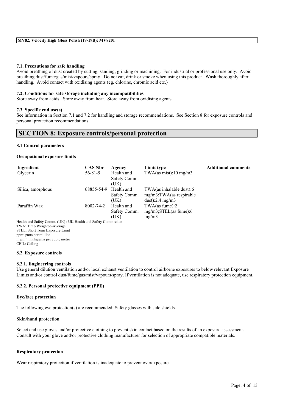 MEGUIAR'S MV82 User Manual | Page 4 / 13