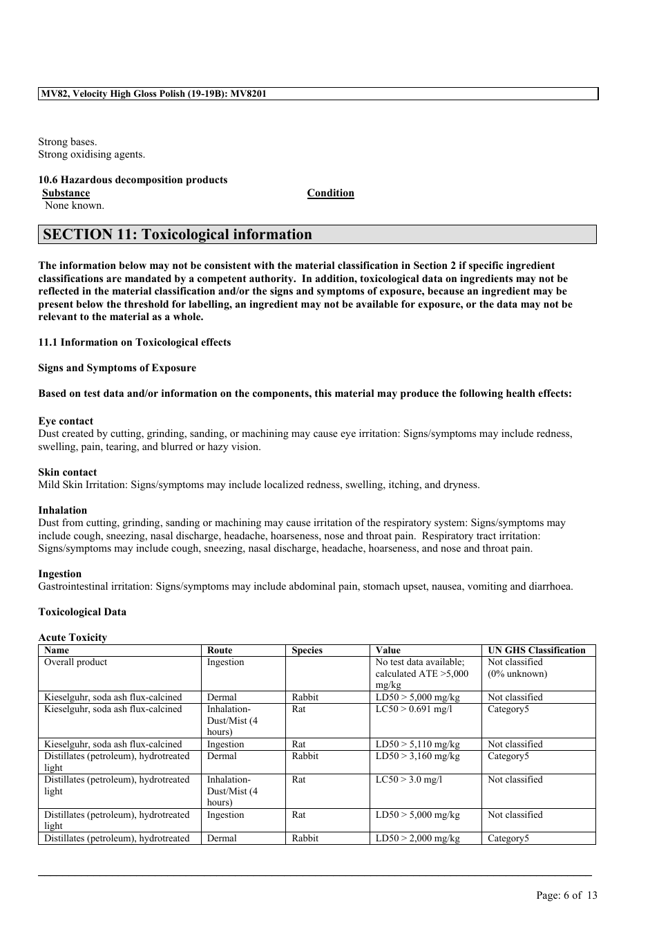 MEGUIAR'S MV82 User Manual | Page 6 / 13