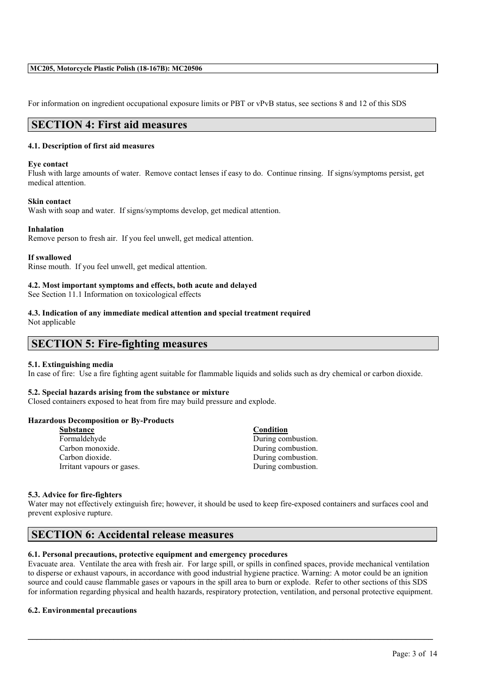 MEGUIAR'S MC205 User Manual | Page 3 / 14
