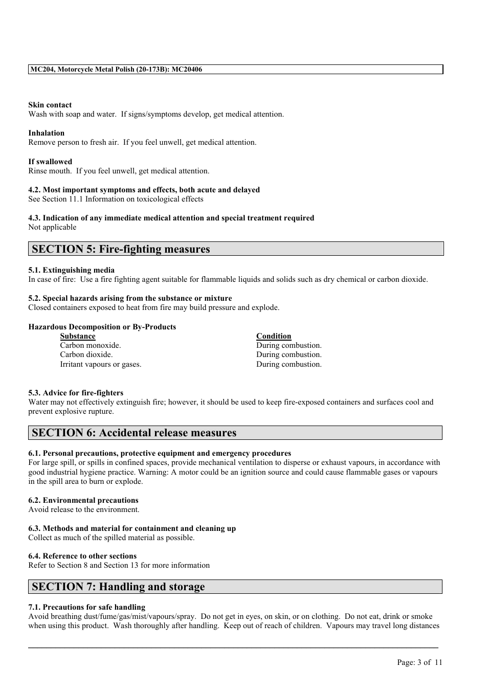 MEGUIAR'S MC204 User Manual | Page 3 / 11