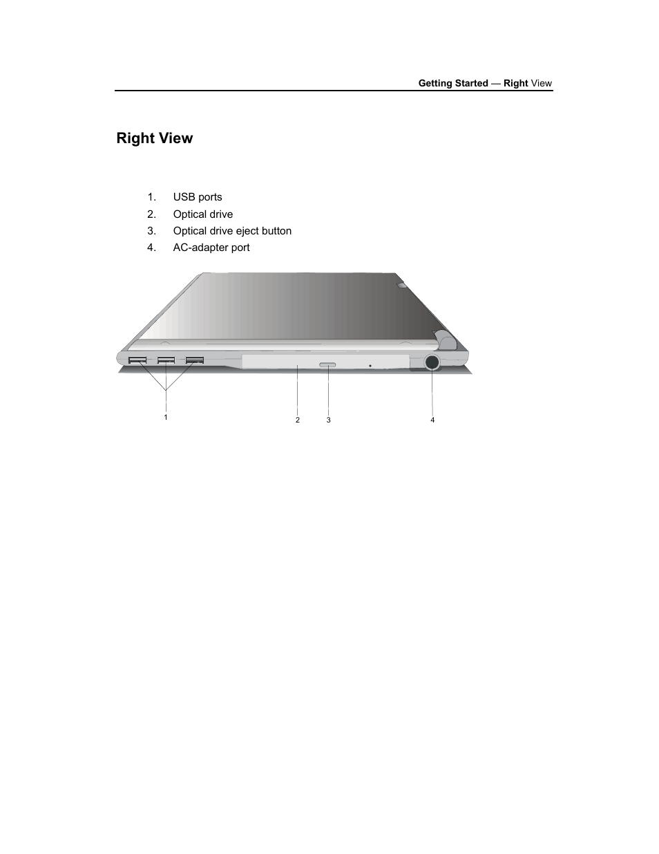 Right view | AVERATEC 3200 User Manual | Page 15 / 59