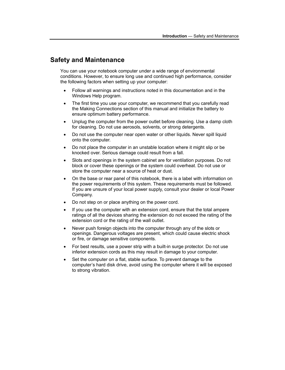 Safety and maintenance | AVERATEC 3200 User Manual | Page 5 / 59