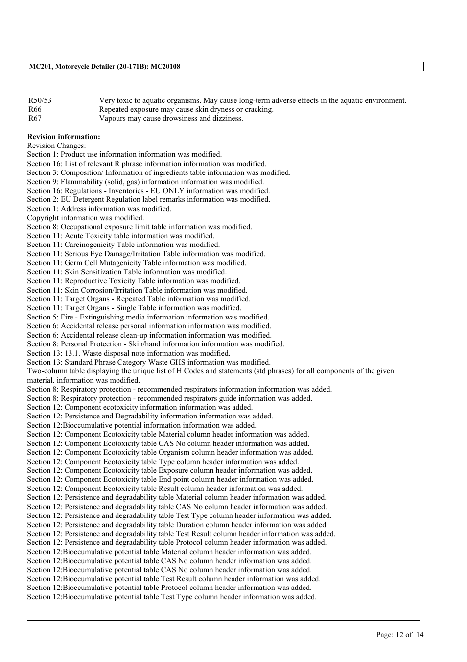 MEGUIAR'S MC201 User Manual | Page 12 / 14