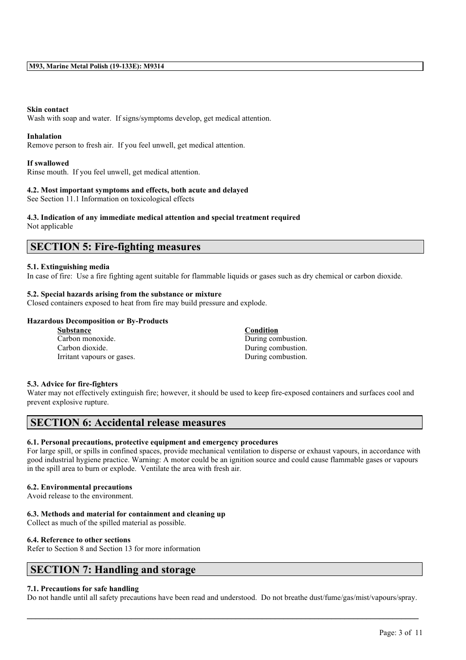 MEGUIAR'S M93 User Manual | Page 3 / 11