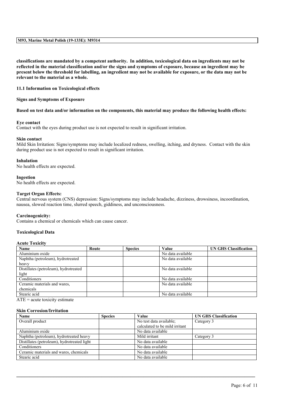 MEGUIAR'S M93 User Manual | Page 6 / 11