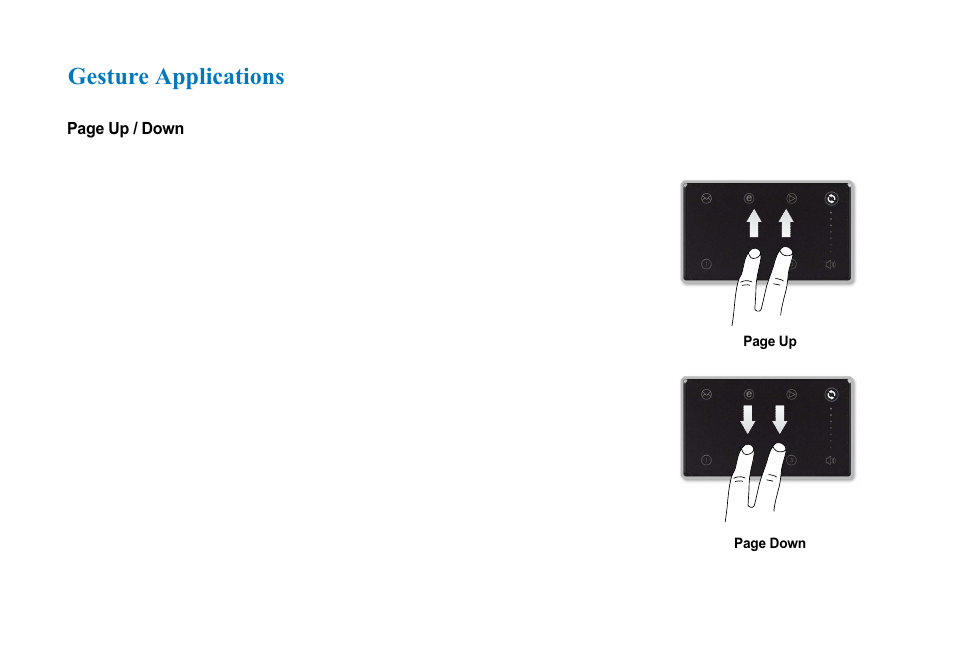 Gesture applications | AVERATEC N3400 User Manual | Page 34 / 87