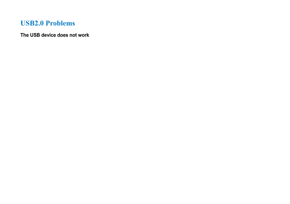 Usb2.0 problems | AVERATEC N3400 User Manual | Page 78 / 87
