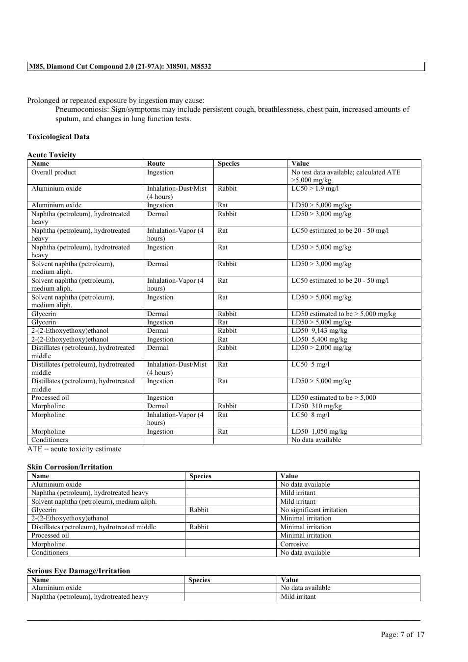 MEGUIAR'S M85 User Manual | Page 7 / 17