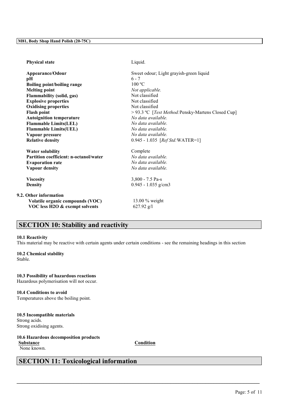 MEGUIAR'S M81 User Manual | Page 5 / 11