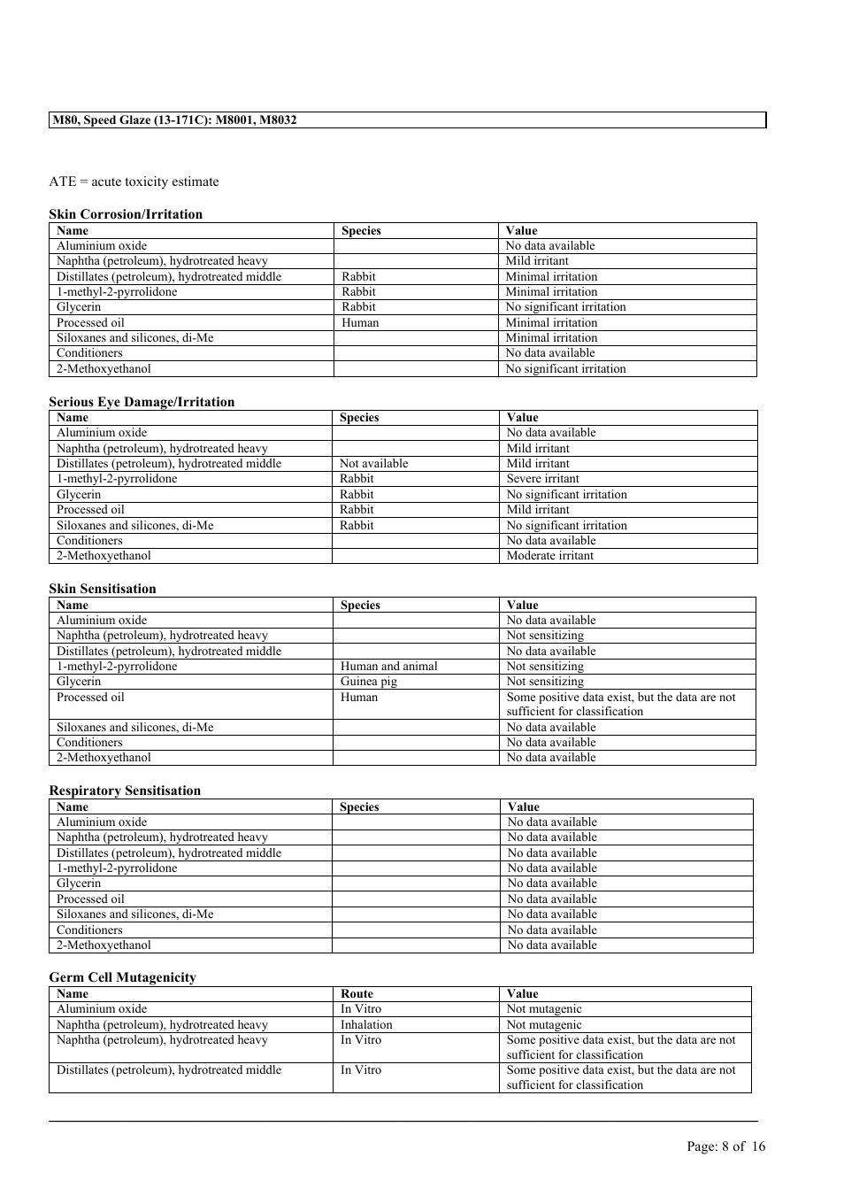 MEGUIAR'S M80 User Manual | Page 8 / 16