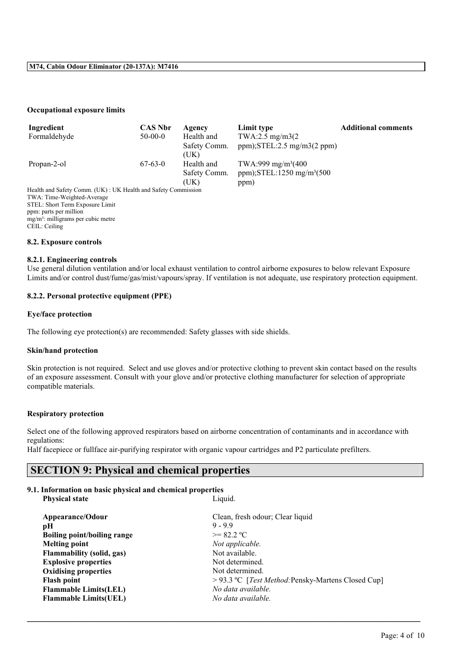 MEGUIAR'S M74 User Manual | Page 4 / 10