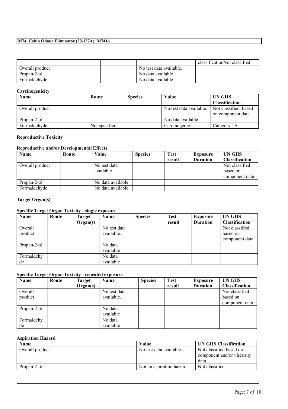 MEGUIAR'S M74 User Manual | Page 7 / 10