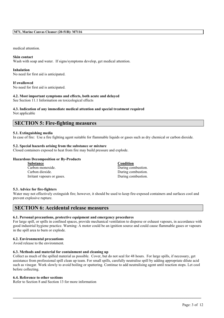 MEGUIAR'S M71 User Manual | Page 3 / 12