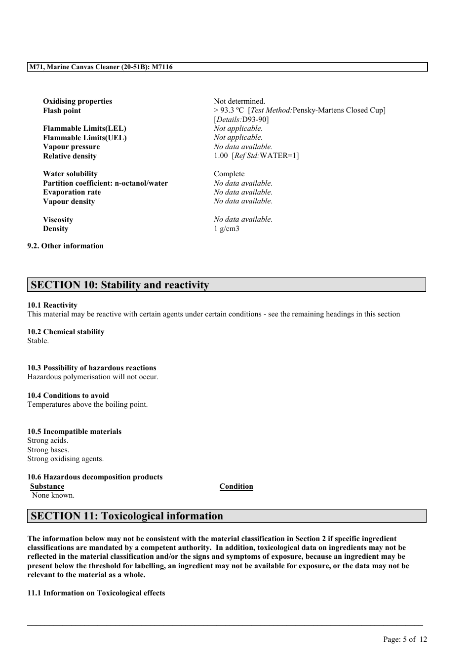 MEGUIAR'S M71 User Manual | Page 5 / 12