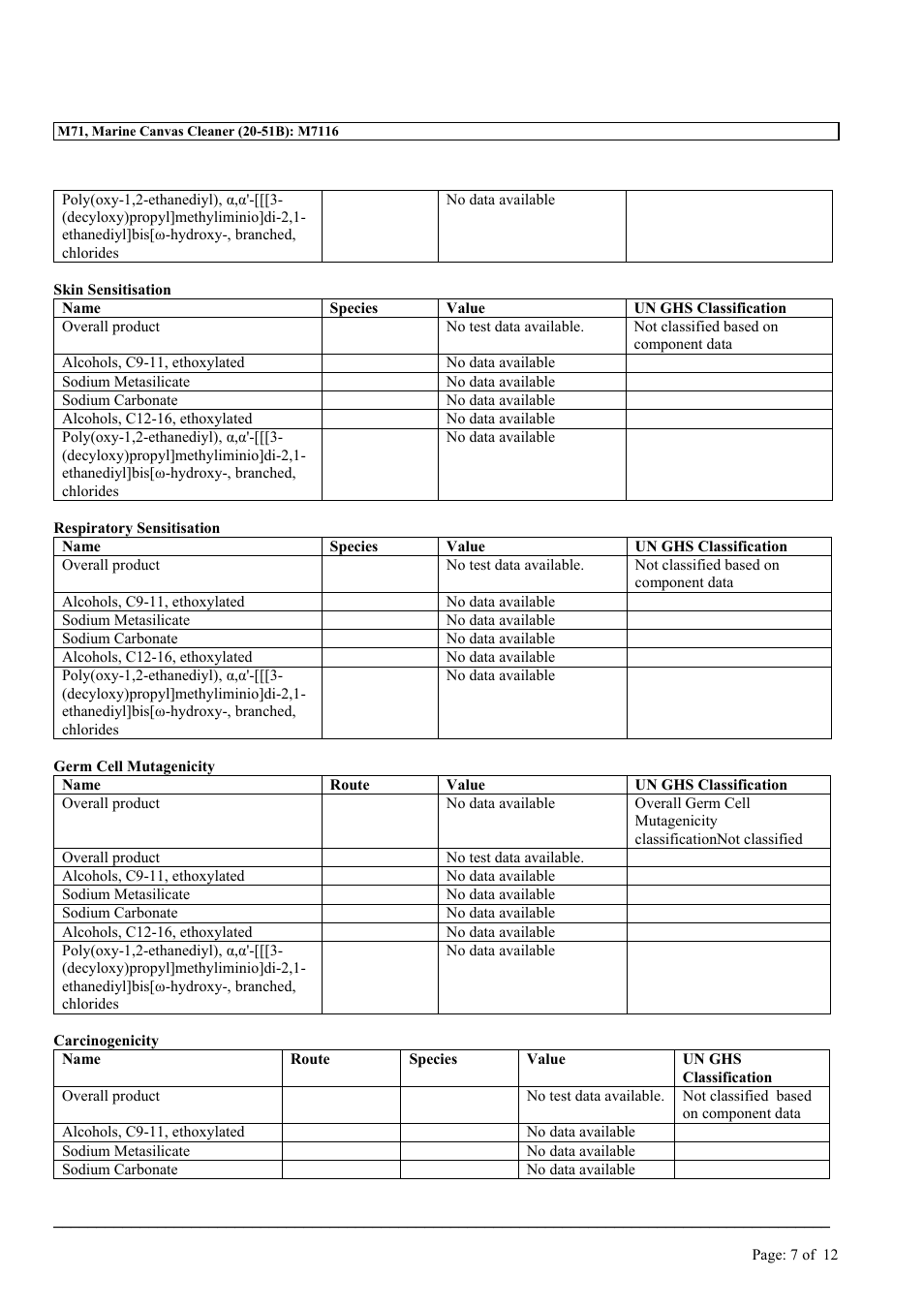 MEGUIAR'S M71 User Manual | Page 7 / 12