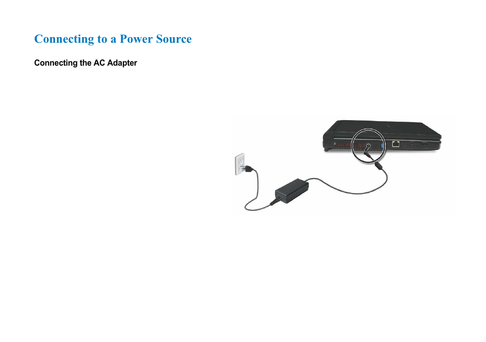 Connecting to a power source | AVERATEC 2700 Series User Manual | Page 22 / 78