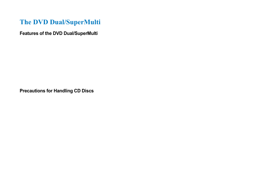 The dvd dual/supermulti | AVERATEC 2700 Series User Manual | Page 33 / 78