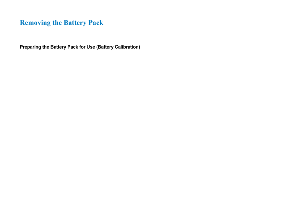 Removing the battery pack | AVERATEC 2700 Series User Manual | Page 36 / 78