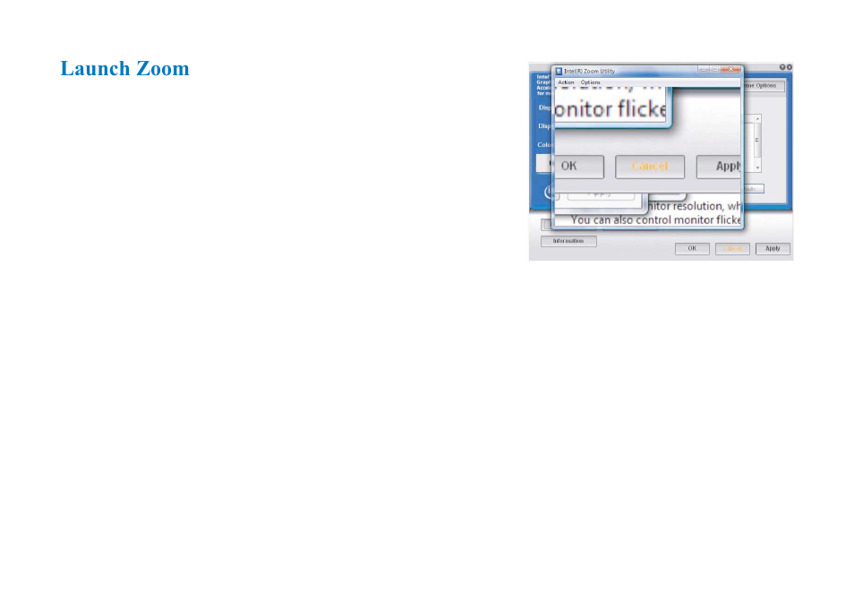 Launch zoom | AVERATEC 2700 Series User Manual | Page 60 / 78