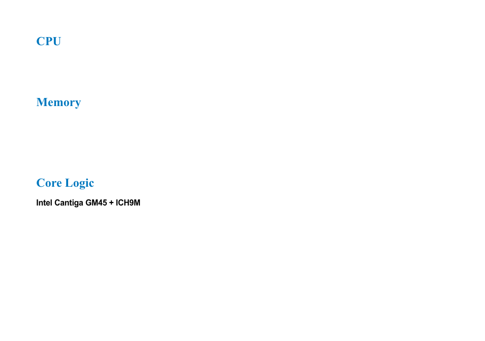 Core logic | AVERATEC 2700 Series User Manual | Page 73 / 78