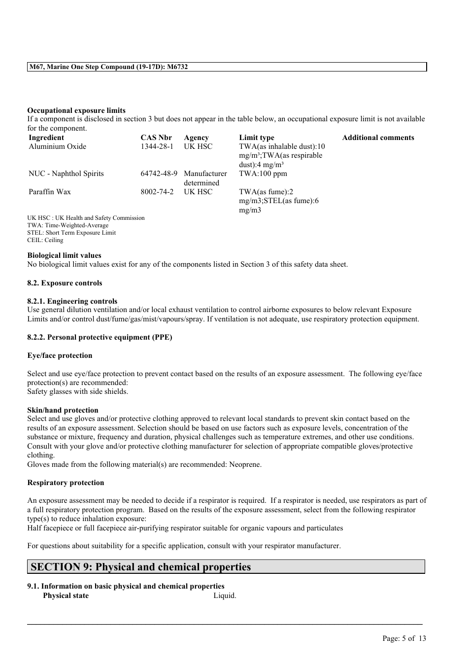 MEGUIAR'S M67 User Manual | Page 5 / 13