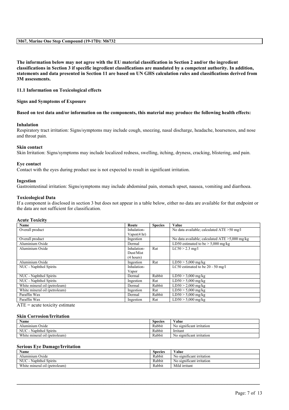 MEGUIAR'S M67 User Manual | Page 7 / 13