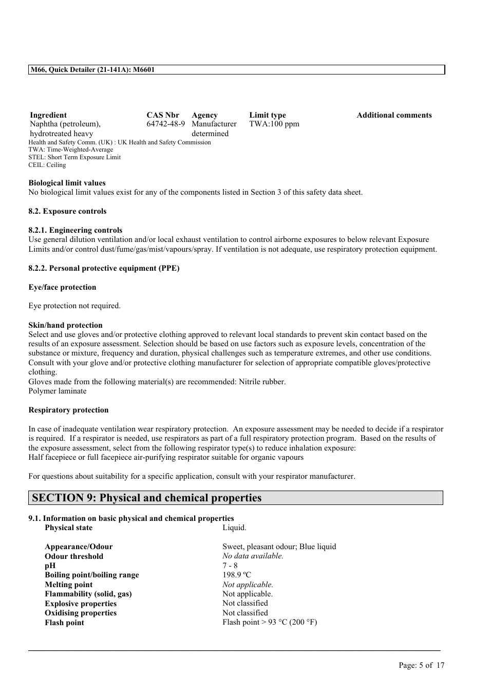 MEGUIAR'S M66 User Manual | Page 5 / 17