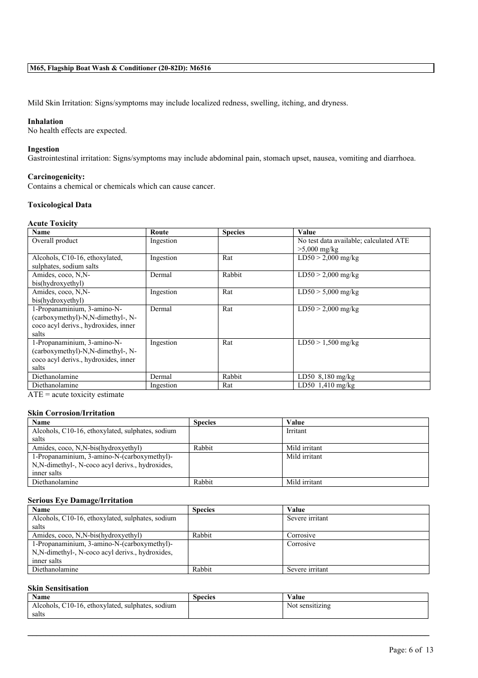 MEGUIAR'S M65 User Manual | Page 6 / 13