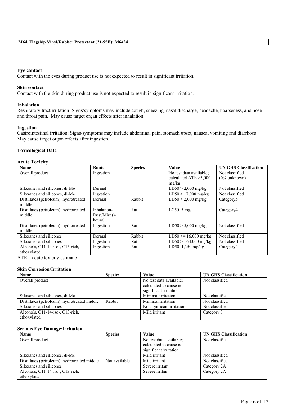 MEGUIAR'S M64 User Manual | Page 6 / 12