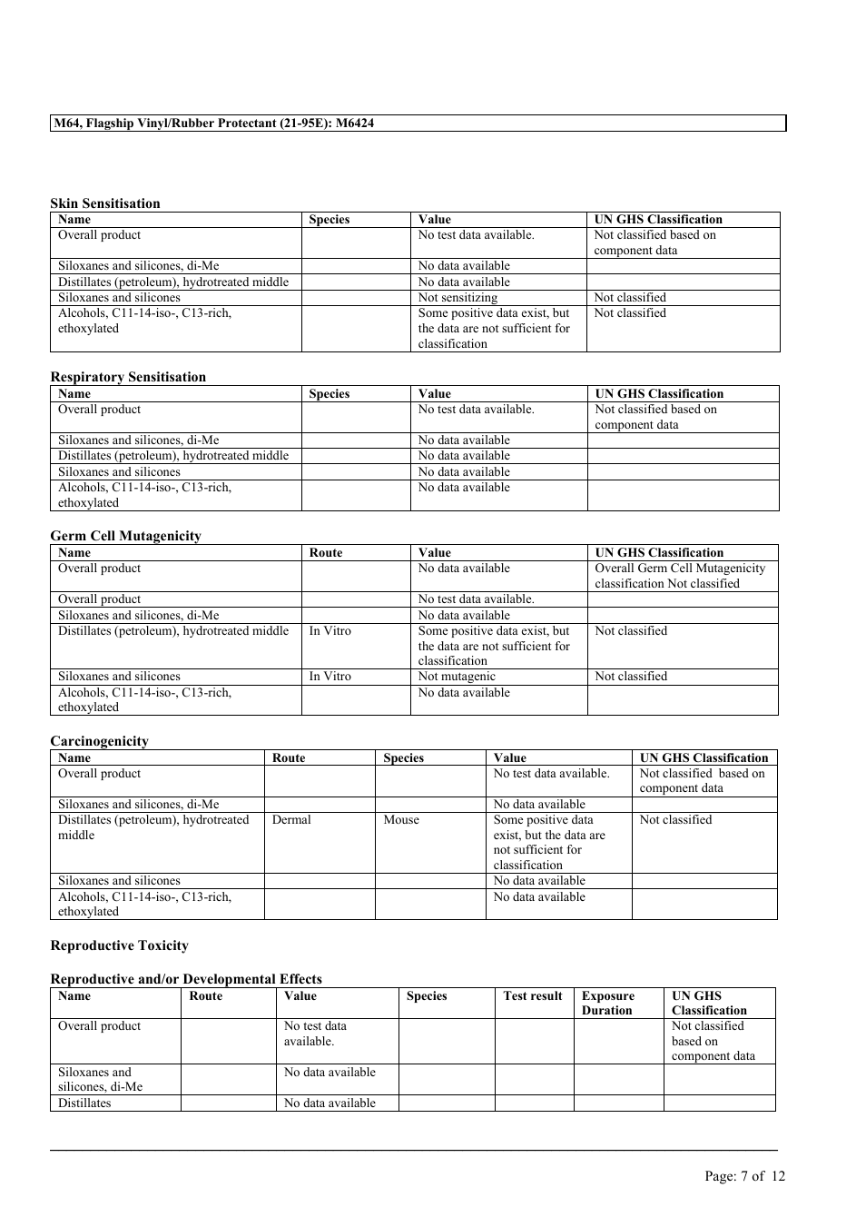 MEGUIAR'S M64 User Manual | Page 7 / 12