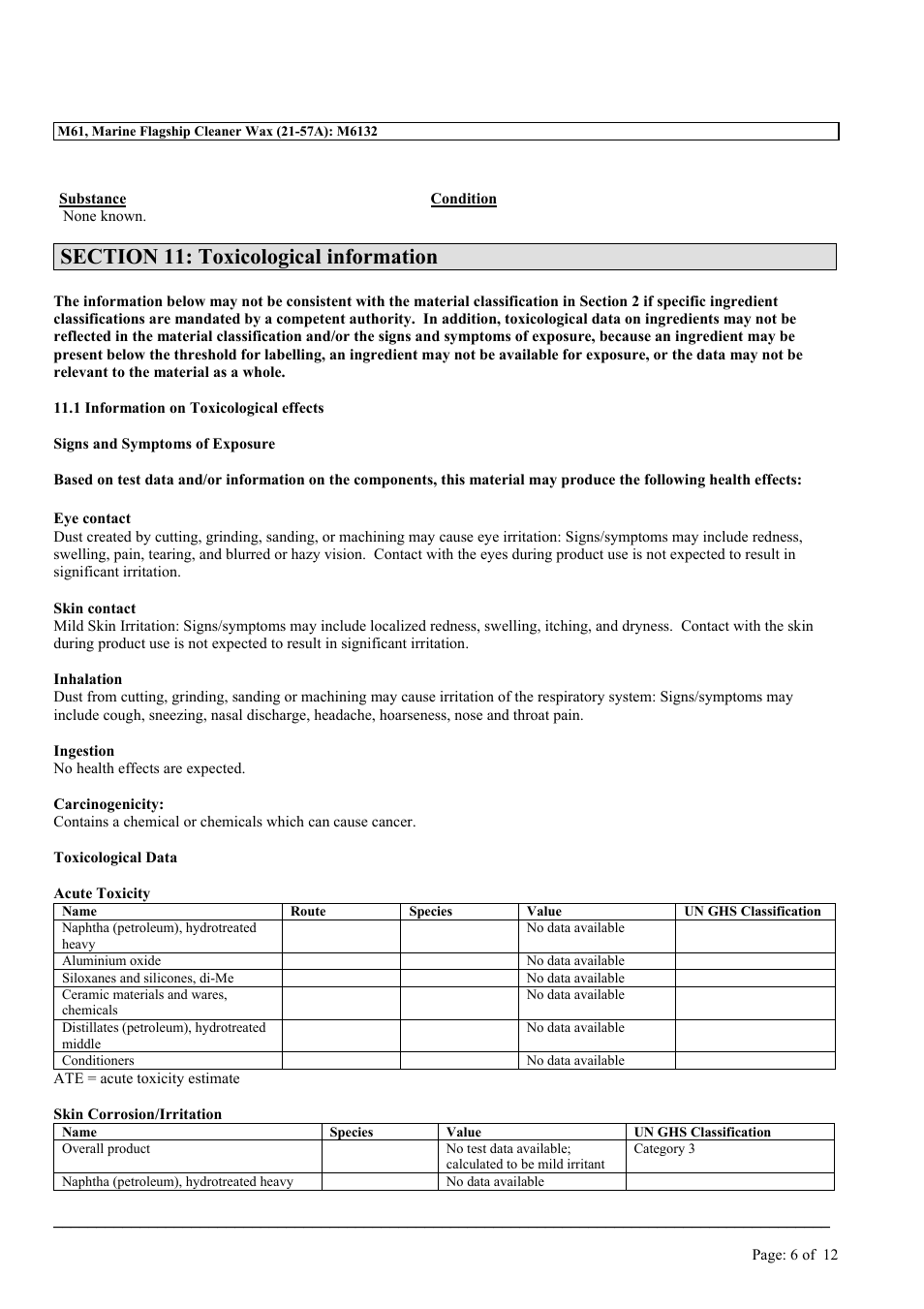 MEGUIAR'S M61 User Manual | Page 6 / 12