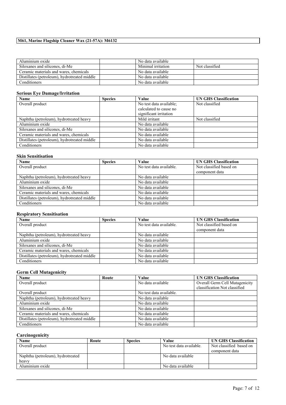 MEGUIAR'S M61 User Manual | Page 7 / 12