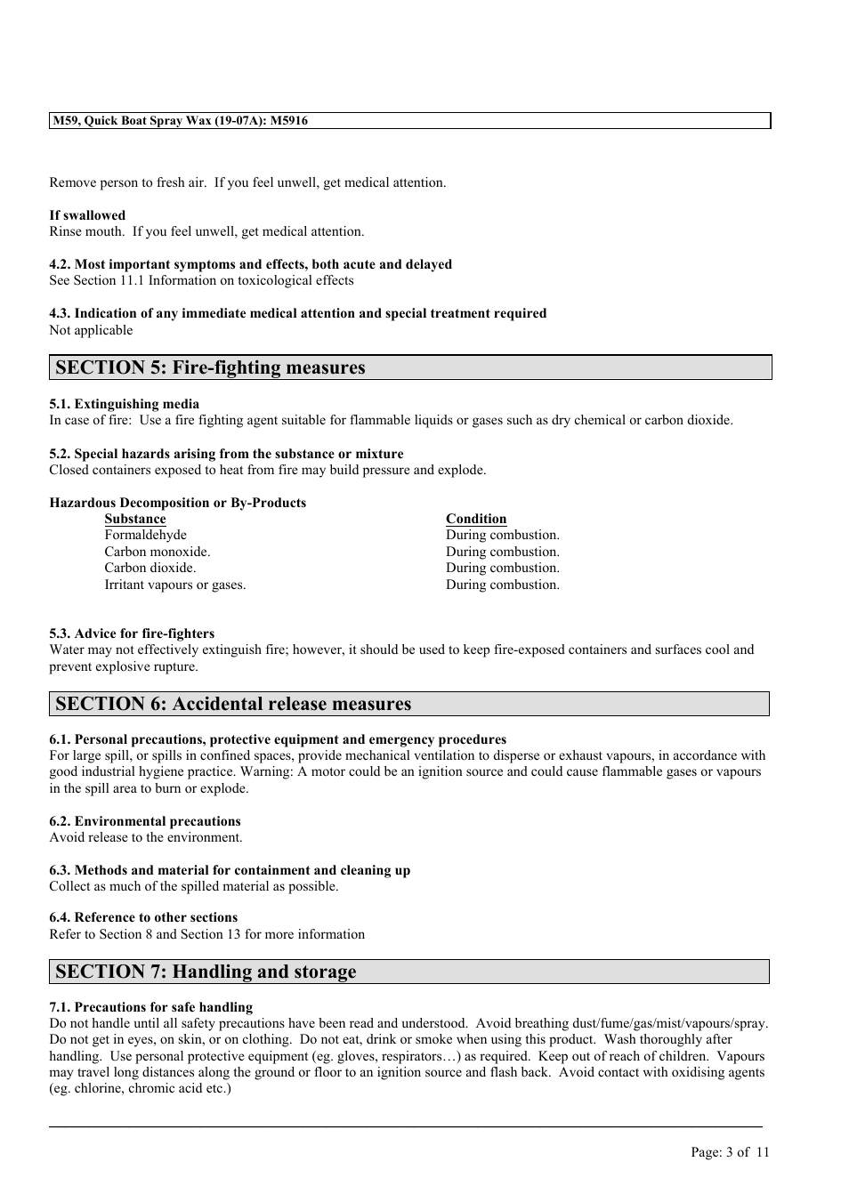 MEGUIAR'S M59 User Manual | Page 3 / 11