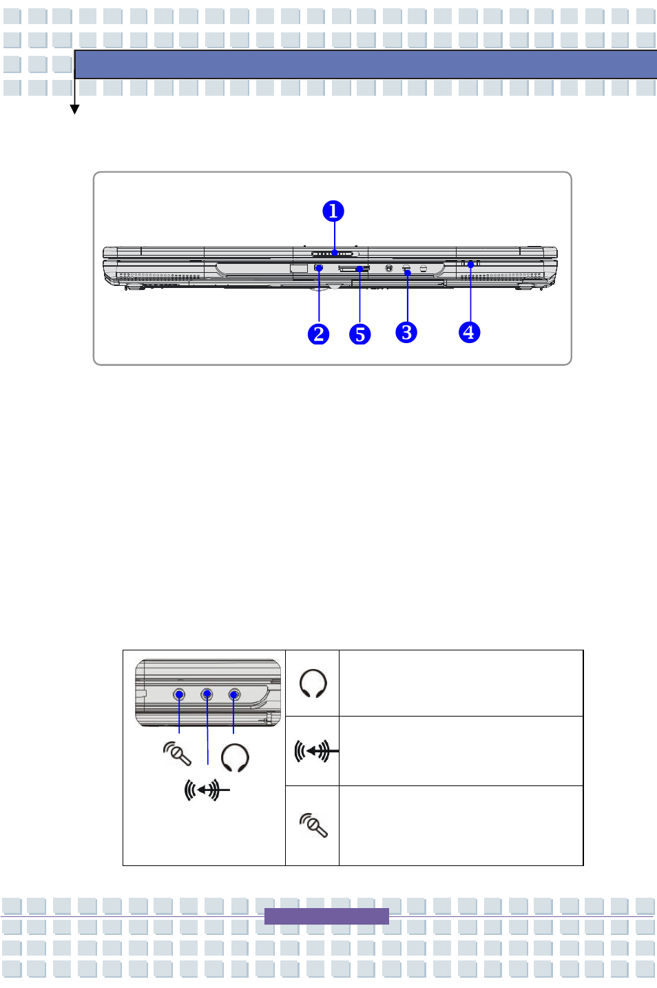 Front view | AVERATEC 7100 User Manual | Page 28 / 81