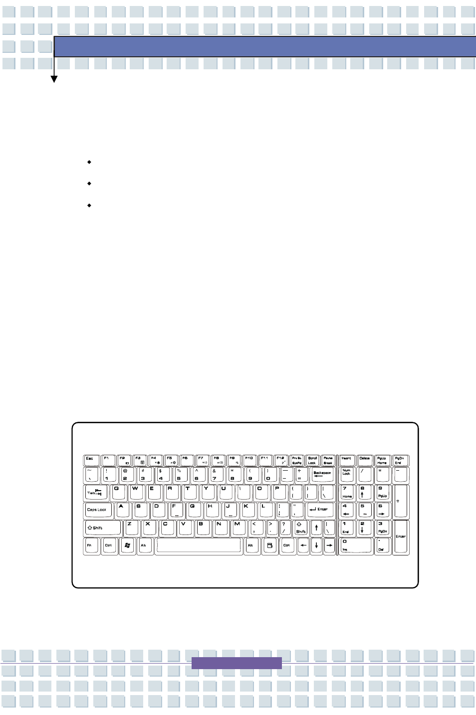 Knowing the keyboard | AVERATEC 7100 User Manual | Page 48 / 81