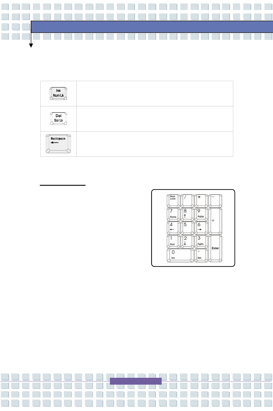 Numeric keys | AVERATEC 7100 User Manual | Page 51 / 81