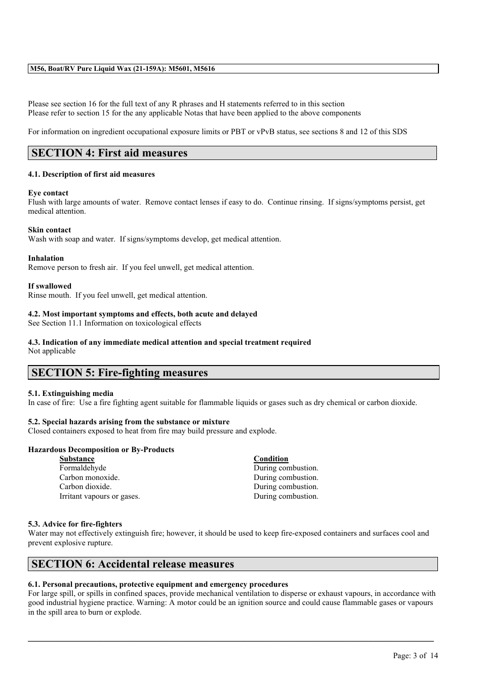 MEGUIAR'S M56 User Manual | Page 3 / 14