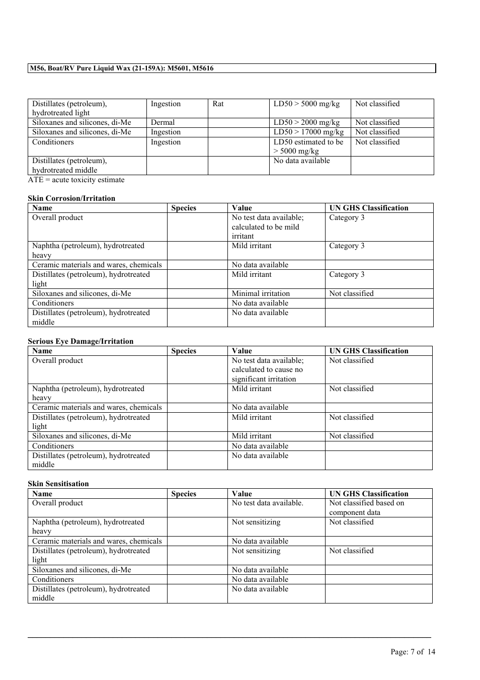 MEGUIAR'S M56 User Manual | Page 7 / 14