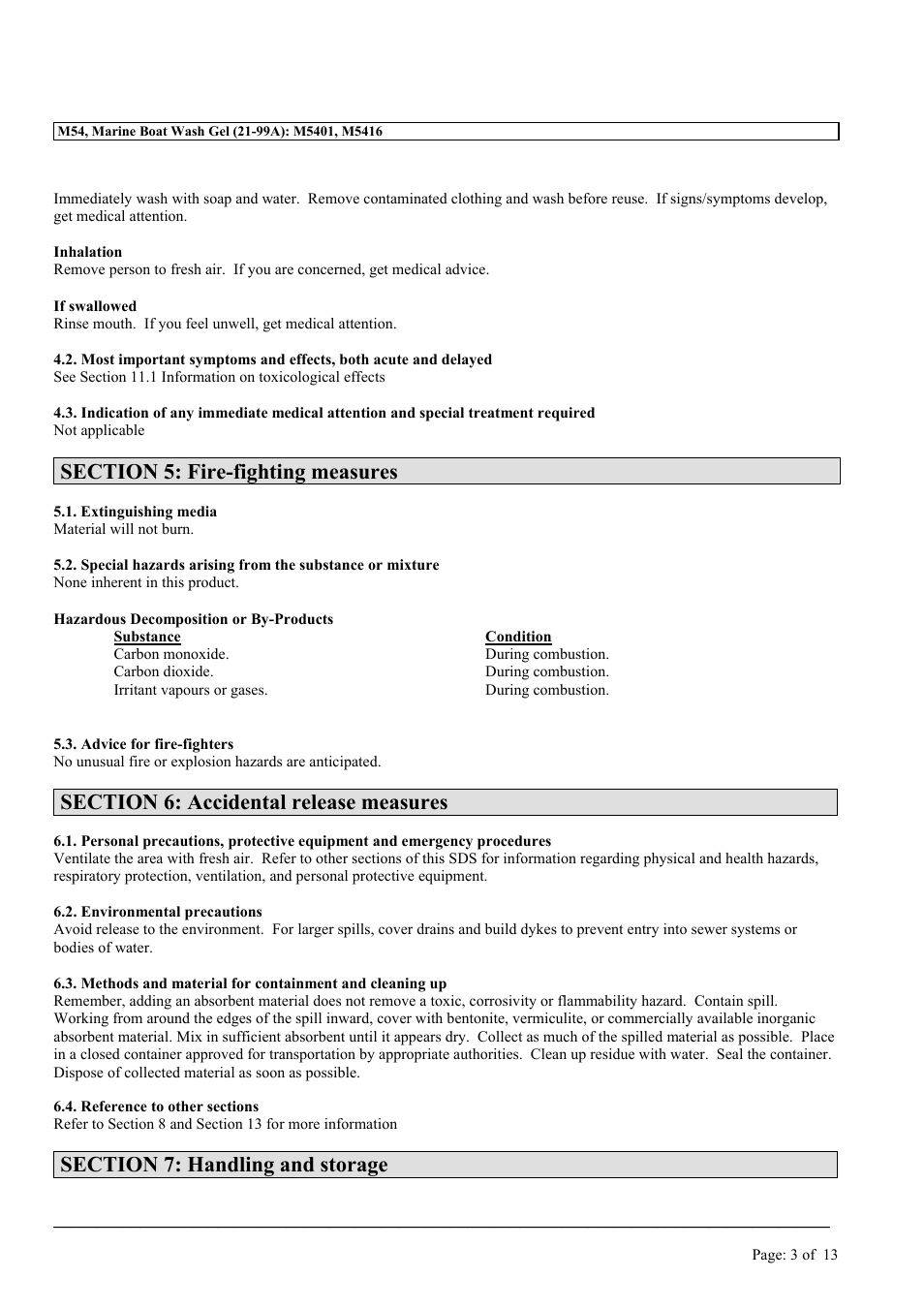 MEGUIAR'S M54 User Manual | Page 3 / 13