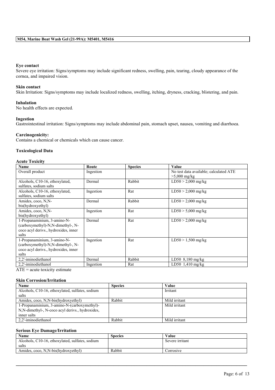 MEGUIAR'S M54 User Manual | Page 6 / 13