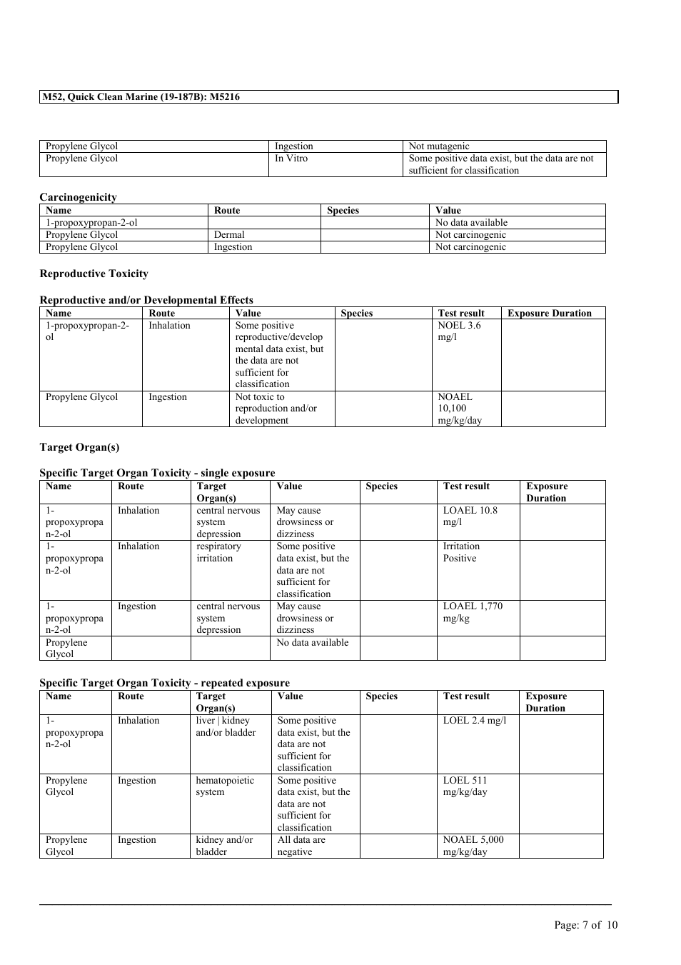 MEGUIAR'S M52 User Manual | Page 7 / 10