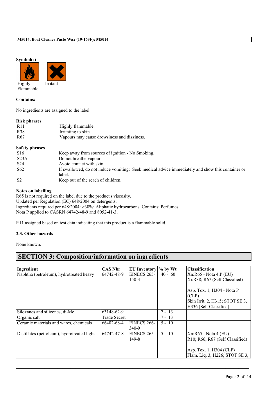 MEGUIAR'S M5014 User Manual | Page 2 / 14