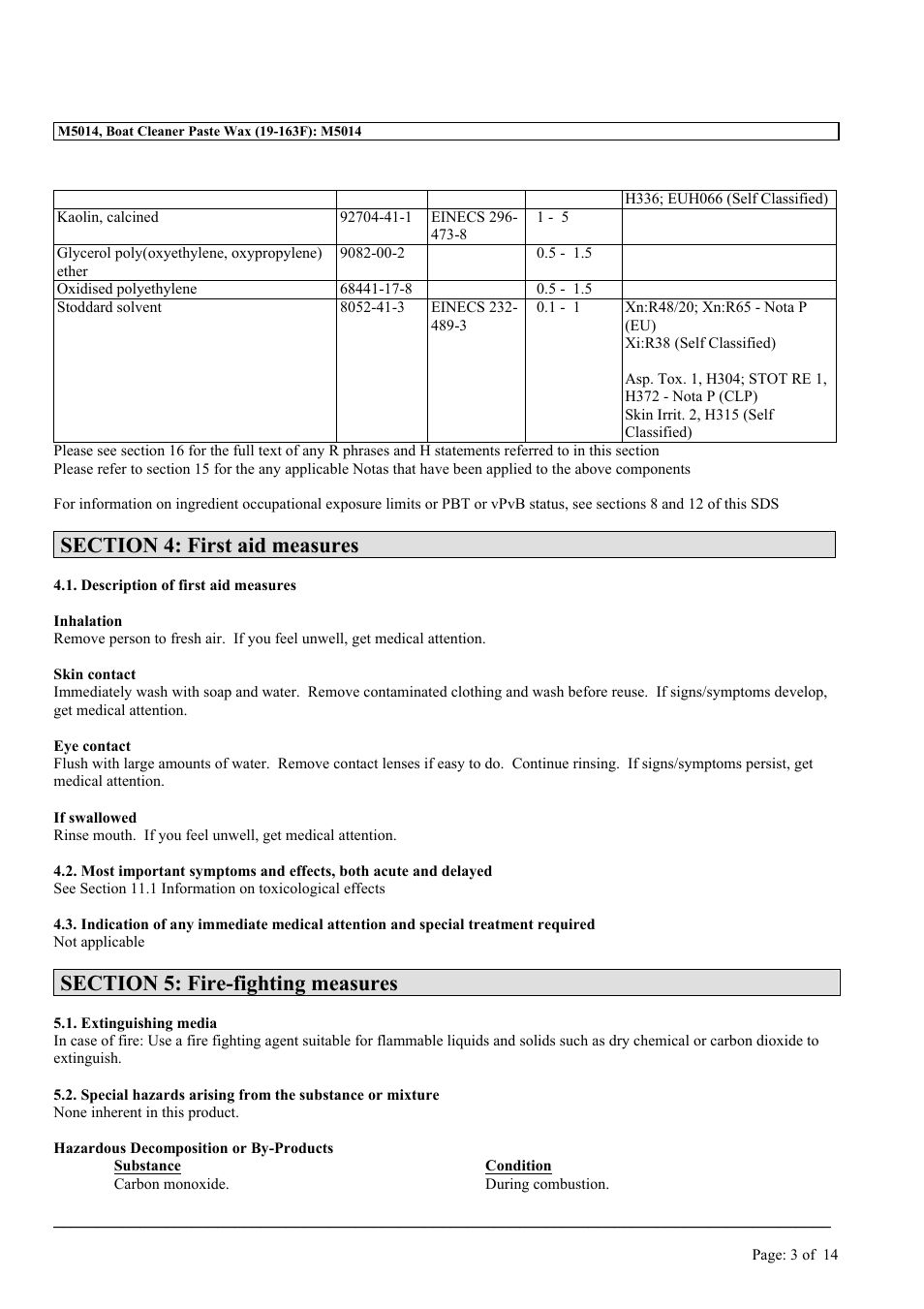 MEGUIAR'S M5014 User Manual | Page 3 / 14