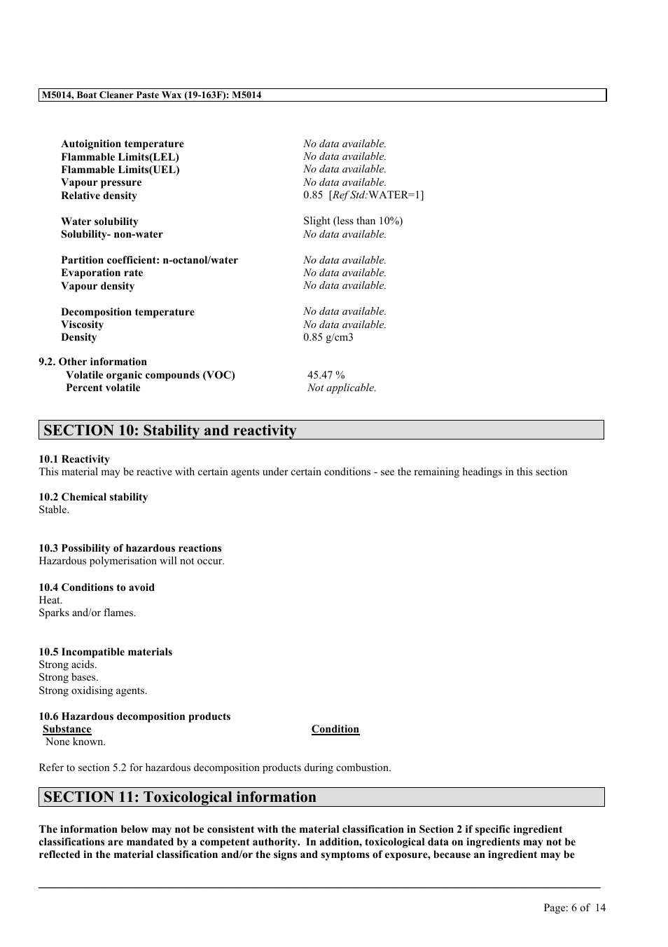 MEGUIAR'S M5014 User Manual | Page 6 / 14