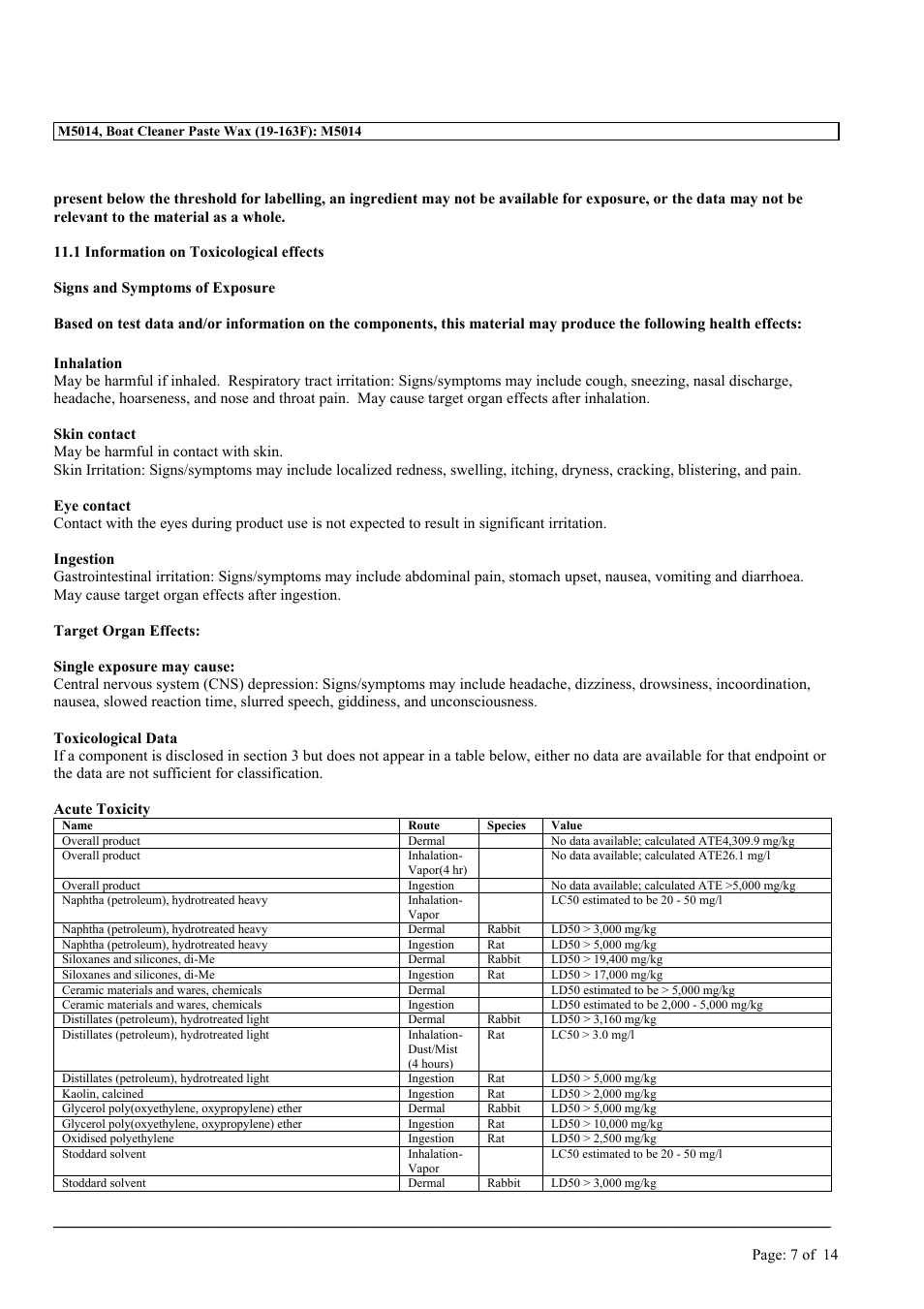 MEGUIAR'S M5014 User Manual | Page 7 / 14