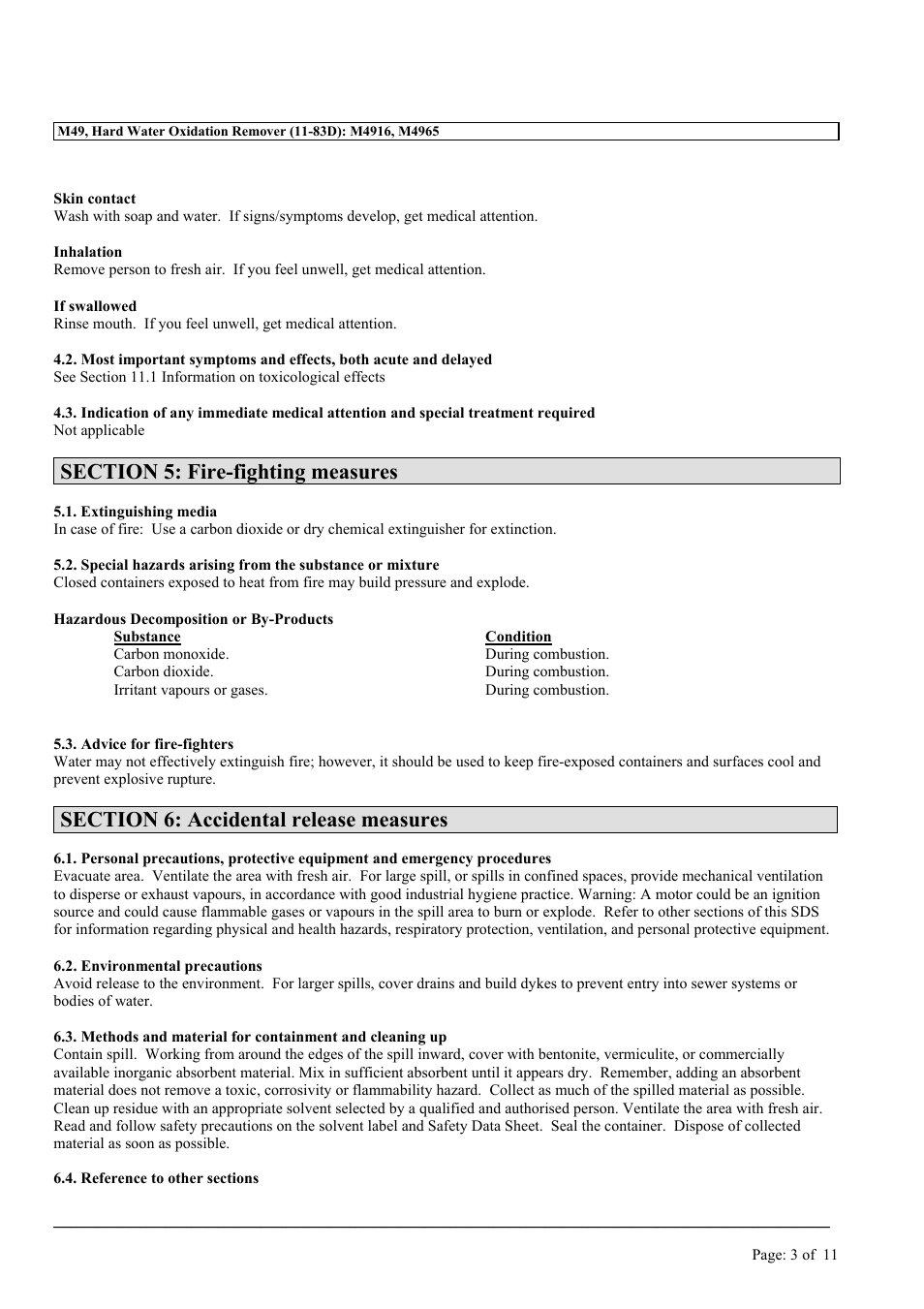 MEGUIAR'S M49 User Manual | Page 3 / 11
