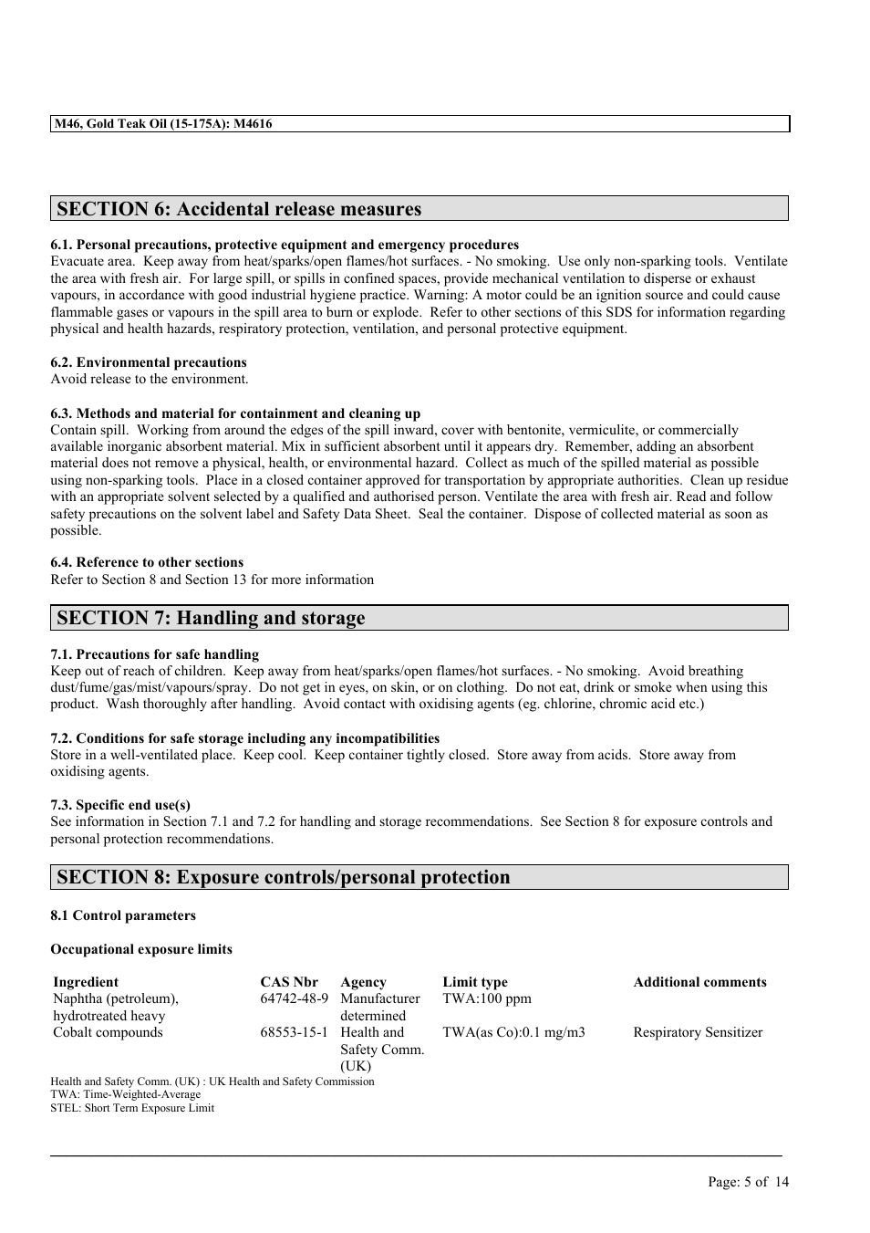 MEGUIAR'S M46 User Manual | Page 5 / 14