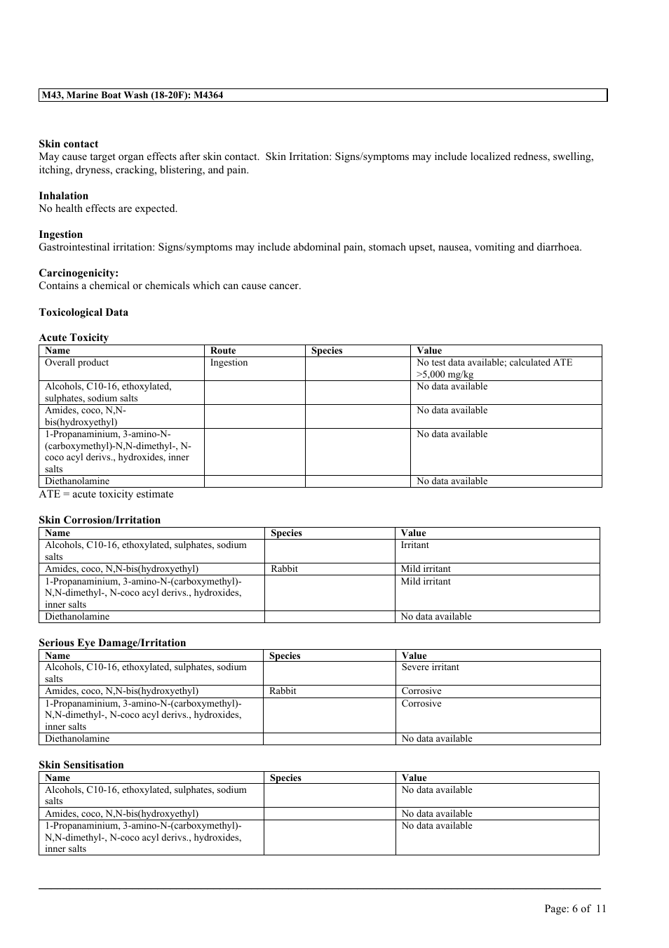 MEGUIAR'S M43 User Manual | Page 6 / 11