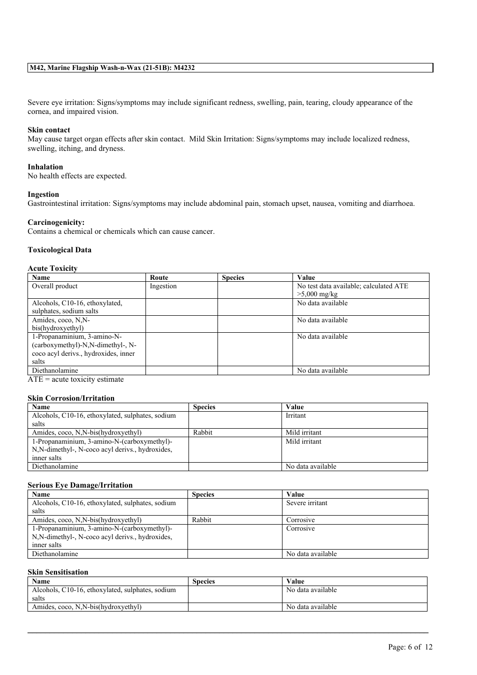 MEGUIAR'S M42 User Manual | Page 6 / 12
