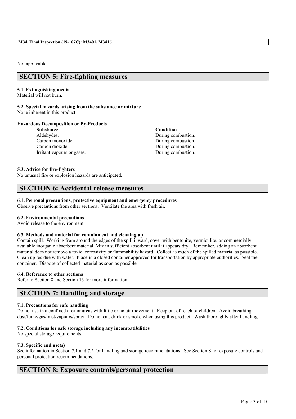 MEGUIAR'S M34 User Manual | Page 3 / 10